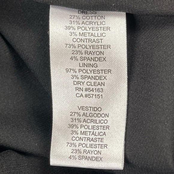 Jessica Simpson Dress Womens 0 Grey Marled Tweed Colorblock Fit and Flare Skater - Picture 9 of 11